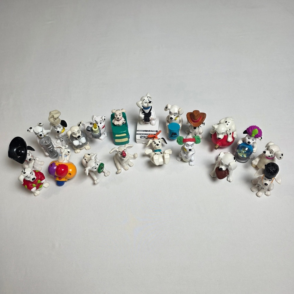 Disney 101 Dalmatians 1996-2000's McDonald's Happy Meal Figurines Lot of 20pcs